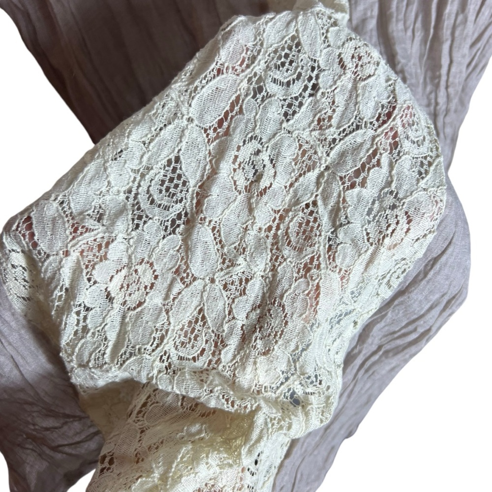 Rye Sleeveless Lace Blouse Tank, X-Large - Picture 5 of 11